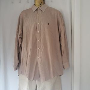 RALPH LAUREN CLASSIC MEN DRESS SHIRT